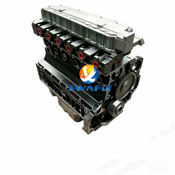 Motor Volvo D6E z dolgim ​​blokom, prazen motor